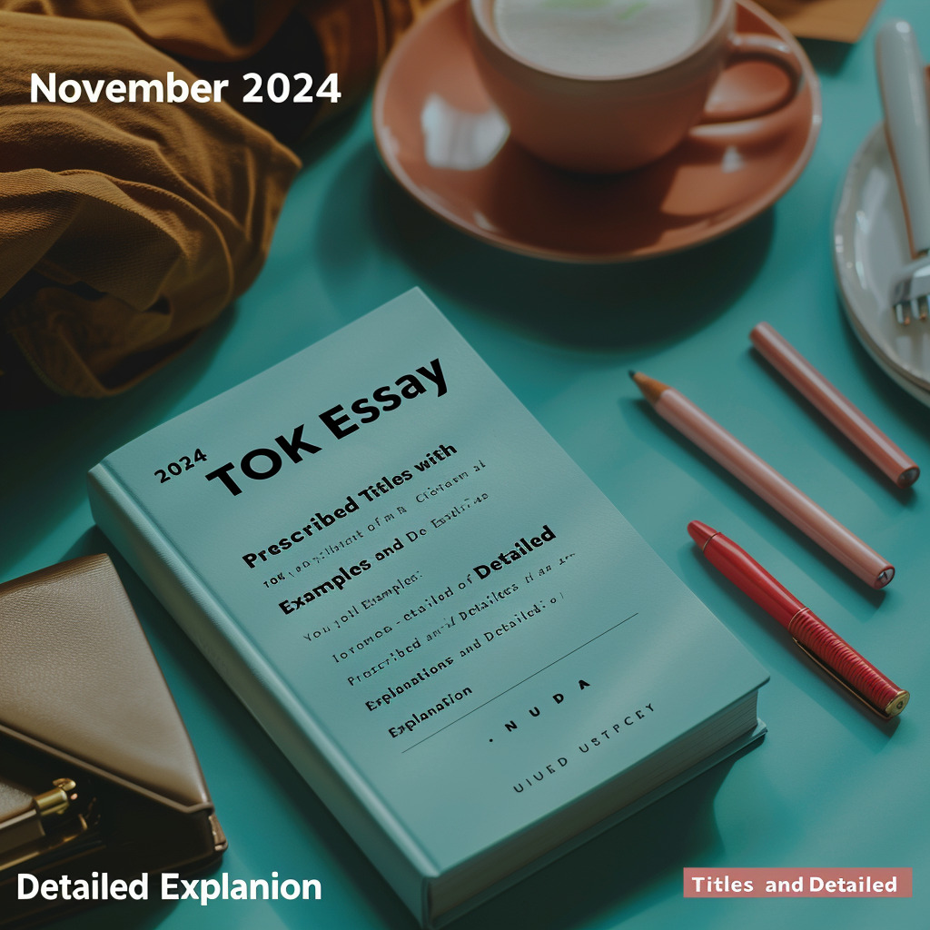 November 2024 TOK Essay Prescribed Titles (Detailed Explanations and Examples)
